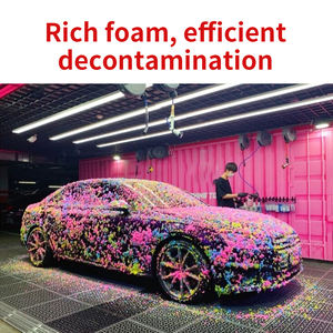 Di alta qualità 4L concentrato di autolavaggio liquido multi-colore bolle rimuovere le macchie, illuminare e lucidare la cera per autolavaggio - Product Image 3