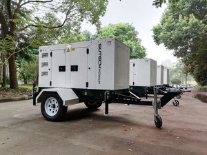 Điện Thoại Di Động Đơn Vị 25 Kva Máy Phát Điện Diesel Với Âm Thanh Bằng Chứng Và Di Chuyển Xe Tăng - Product Image 4