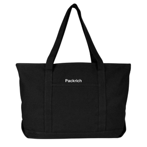 オリジナルロゴ入りキャンバスショルダーバッグ | 高級メッセンジャーバッグ | 印刷対応プレイントートバッグ | レディース向け卸売 | カスタマイズ可能 - Product Image 4