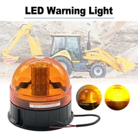 Lampe d'avertissement d'urgence rotative ambre 12v/24v pour chariot élévateur et accessoire de lumière de voiture de Construction