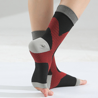 Chaussettes de compression pour cheville de sport en plein air, chaussettes de course à compression pour cheville, manchons de compression pour cheville, manchons de soutien