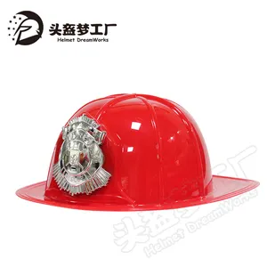 Cappello da pompiere casco da pompiere Party Dress Up Hat Adult Pretend Chief Hat Halloween Party gioco di ruolo Toy