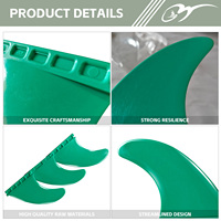 NEW Surfboard Central Fin Honeycomb Water Sport Surf Ski Accessoire pour Wakeboard Kitesurf Windsurf Hydrofoil Fins