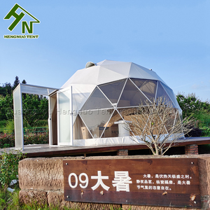 Wholesale Resort Glamping Outdoor Canvas Luxury Camping <strong>Kitchen</strong> <strong>Tents</strong> - Product Image 5