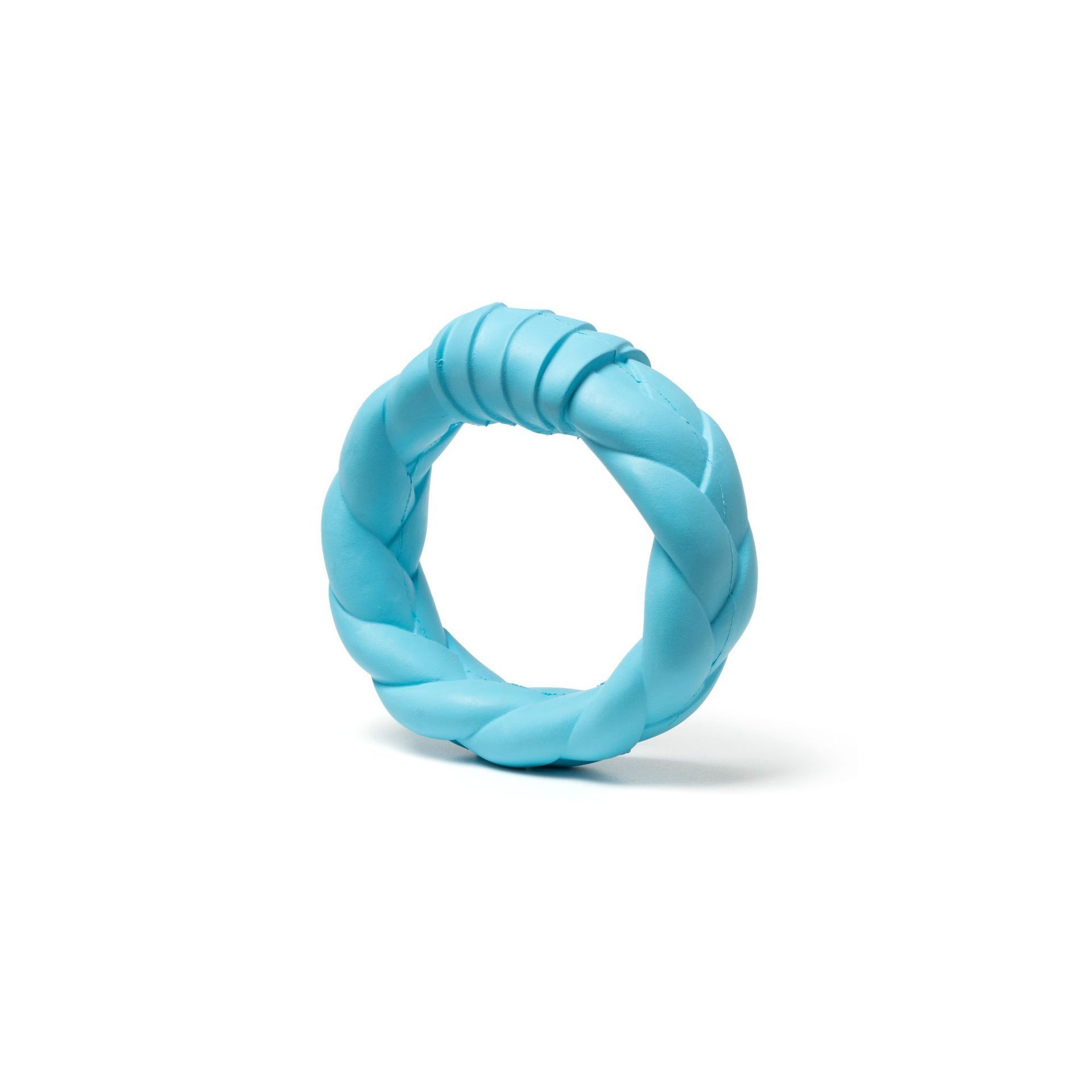Anneaux tressés (bleu)