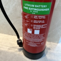 Extincteur à mousse 9L certifié CE, meilleure qualité pour batterie au lithium, solution efficace pour feux