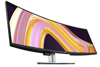 Moniteur incurvé pour Dell UltraSharp U4924DW Moniteur Hub USB-C 49 pouces 60Hz Dual QHD LCD 5120X1440 Pixels
