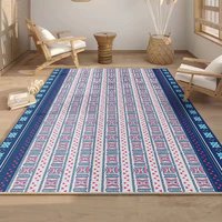 Style ethnique persan turc tapis américain rétro maison salon tapis de sol fait à la main canapé Table basse fabriqué à la machine