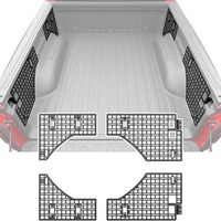 Accessoires de remplacement pour benne de pick-up 260707, système de panneaux MOLLE latéraux de 5,7 pieds pour l'extension de rangement de la benne de camion