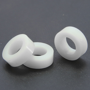 10pcs/bag Metric <b>Nylon</b> White Insulating Isolation Columns M4-M7 Round Plastic <b>Spacers</b> Grade 6 - Product Image 5