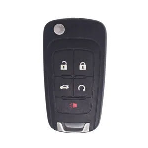 Brand New 4+1Panic button Flip Remote Key Fob for Cruze wit 315MHz ID46 chip , GM 13500221 ,FCCID OHT01060512