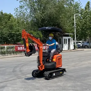 Miniexcavadora de Orugas Nueva de Marca China, Estilo Moderno, de 1 a 3 Toneladas, con Precio Bajo, <span class=keywords><strong>Excavadora</strong></span> de Ruedas de 5 Toneladas - Product Image 2