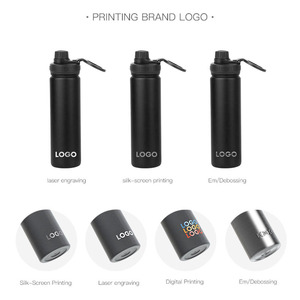 Bouteille isotherme en acier inoxydable à double paroi de 32 oz avec support magnétique pour téléphone et logo personnalisé - Product Image 3
