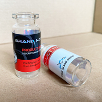 Autocollant pour bouteille à adhérence forte, impression irisée, votre propre logo, autocollant laser, étiquette pour flacon de 10 ml, autocollant pour étiquette de 10 ml