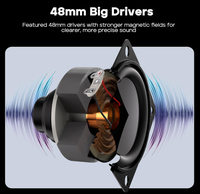 Enceinte Tribit Stormbox Mini 12W 360° °   Lumière LED à son surround, étanche IPX7, prend en charge le couplage TWS pour les soirées audio