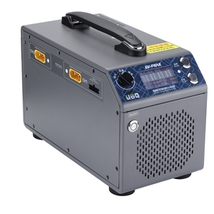 Cargador Inteligente de Baterías LiPo EV-PEAK U6Q 3000W/60A de Cuatro Canales con Balance Rápido 6-14S para Drones Agrícolas de Protección de Cultivos - Product Image 1