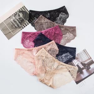 厂家直销定制品牌女士棉内裤短款女士蕾丝内衣日常舒适内裤 - Product Image 2