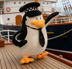 Peluche personnalisée <span class=keywords><strong>pingouin</strong></span> de <span class=keywords><strong>Madagascar</strong></span>, jouet en peluche doux, poupée oiseau mignonne, oreiller <span class=keywords><strong>pingouin</strong></span> moelleux pour enfants, cadeau et décoration intérieure - Product Image 1