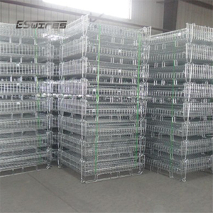 Şarap endüstrisi için hafif çelik Q235 yarım açık kapı Metal tel örgü kafes - Product Image 5