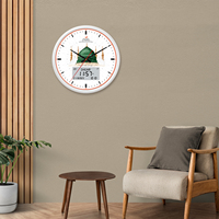 Horloge Murale Ramanda Musulmane Azan Électronique Multifonction Avec Affichage LCD Numérique Heure Mondiale FAJ-360