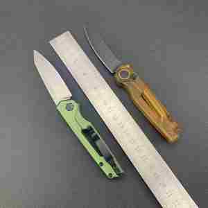 Couteau pliant d'extérieur de qualité industrielle personnalisable Ker-shaw 7550 AUTO OEM, polyvalent pour la brousse, la chasse, lame 8cr18Mov, aviation - Product Image 2