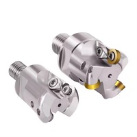 Porte-outil de fraisage à ébavurage et à faceuse CNC indexable OEM haute performance 40Cr 42CrMo, tête de fraise la plus vendue
