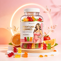 Gummies véganes colorées personnalisées pour la prise de poids – Compléments alimentaires naturels pour l'appétit et la masse saine