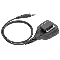Micro-casque pour talkie-walkie U94 PTT en plastique durable pour radios bidirectionnelles avec adaptateur OTAN 7,1 mm, micro antibruit, clip 360°