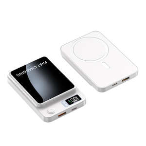 <span class=keywords><strong>Batterie</strong></span> <span class=keywords><strong>externe</strong></span> magnétique sans fil portable 10000 mAh avec charge rapide PD20W et design compact - Product Image 5