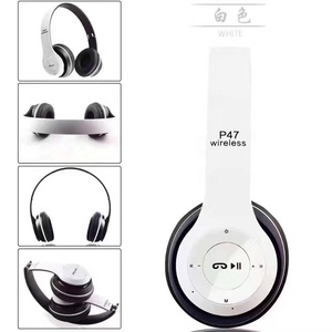 Nhà Máy Bán buôn biểu tượng tùy chỉnh bao bì P47 Chất lượng cao tai nghe <span class=keywords><strong>bluetooth</strong></span> không dây với âm thanh Stereo Tai nghe - Product Image 3