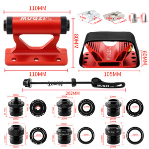 Muqzi Xe Đạp Ngã Ba Núi Nhanh Chóng Phát Hành <span class=keywords><strong>Roof</strong></span> Núi Xe Đạp Thru Trục MTB Đường Xe Đạp Ngã Ba Núi Xe <span class=keywords><strong>Roof</strong></span> Rack - Product Image 4