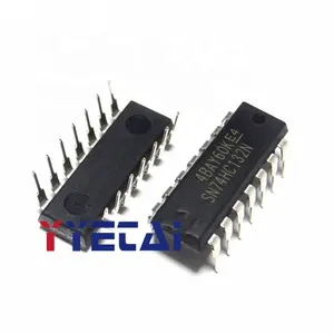 YYT 10PCS Straight shot Straight SN74HC132N DIP-14 Logic Circuit - Four NAND Gate Genuine Specials