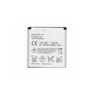930mAh BST-38 High Capacity Battery For Sony Ericsson W580 W580i W760 T650 X10 W980 W995 U20i C905c S500c W580c C902 C905