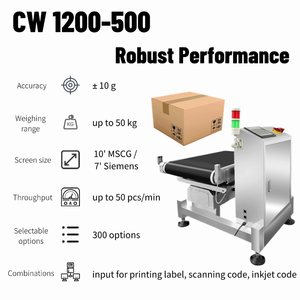 डेटा स्टैटिक अनुकूलन योग्य कन्वेयर बेल्ट वजन स्केल ओम और गंध और एफडा और एटेक्स समर्थित - Product Image 2