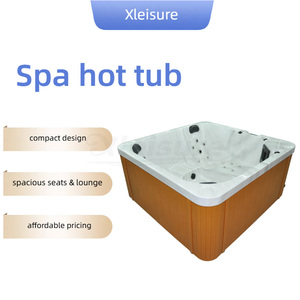 Jacuzzi Cuadrado de Acrílico para Exteriores, Marca Balboa, Ecológico, Económico, con Función de Masaje - Product Image 3
