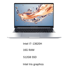Laptop doanh nghiệp MACHENIKE Machcreator 15N mới, chip <span class=keywords><strong>Intel</strong></span> <span class=keywords><strong>I7</strong></span>-13620H, RAM 16G, SSD 512G, màn hình 15.6 inch 2K SRGB, hệ điều hành Win11, card đồ họa Iris Xe tùy chỉnh - Product Image 1