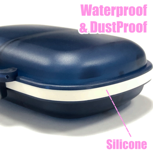 Nhà sản xuất bán buôn 8 ngăn sinh thái thân thiện trong suốt Pill container biểu tượng tùy chỉnh Pill hộp hàng tuần Pill Y trường hợp - Product Image 4