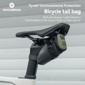 ROCKBROS sac de selle arrière étanche pour vélo de route vtt réutilisable vélo pliant décontracté respectueux de l'environnement - Product Image 2