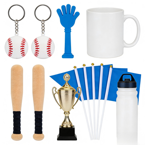 Promotional Gift Set <b>Custom</b> Logo T-shirt Branded Hoodies <b>Keychains</b> Water Bottles Caps for Sport Events Baseball Games - Product Image 3