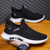 Chaussures de Sport pour Hommes 2023, Nouveau Modèle KJ Populaire, Chaussures d'Été Respirantes en Maille Blanche à Lacets, Amortissantes et Tendance