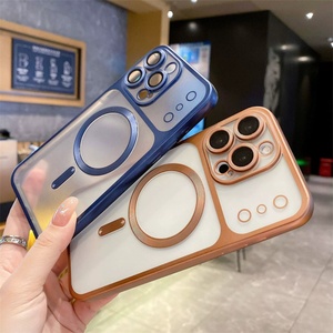 Lens <b>Film</b> Electroplating Tpu Magnetic case for iphone 17,for iphone 17 Camera Lens Protector case - Product Image 4