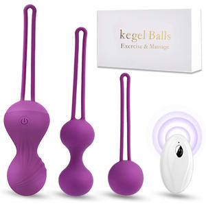 महिला योनि के लिए केगेल गेंदों का कंपन सेक्स खिलौने बेन वा गीशा पेल्विक मांसपेशियों की गेंदों में ट्रेनर - Product Image 1