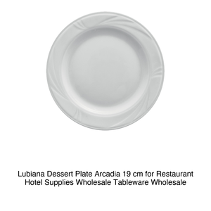 Assiette à dessert Arcadia 19 cm Lubiana - Product Image 2