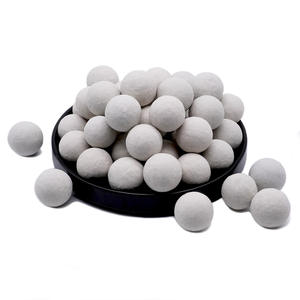Bolas de Cerámica de Alúmina Inerte Marca <span class=keywords><strong>ZY</strong></span>, Color Blanco, Alta Concentración de Aluminio, Uso Industrial, Soporte para Catalizador, Proceso de Corte, 3-20mm - Product Image 2