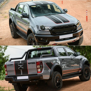 Autocollants de voiture pour <span class=keywords><strong>Ford</strong></span> <span class=keywords><strong>Ranger</strong></span> <span class=keywords><strong>Raptor</strong></span> X 2020 <span class=keywords><strong>2021</strong></span> 2022, décoration de carrosserie, accessoires personnalisés à la mode - Product Image 1