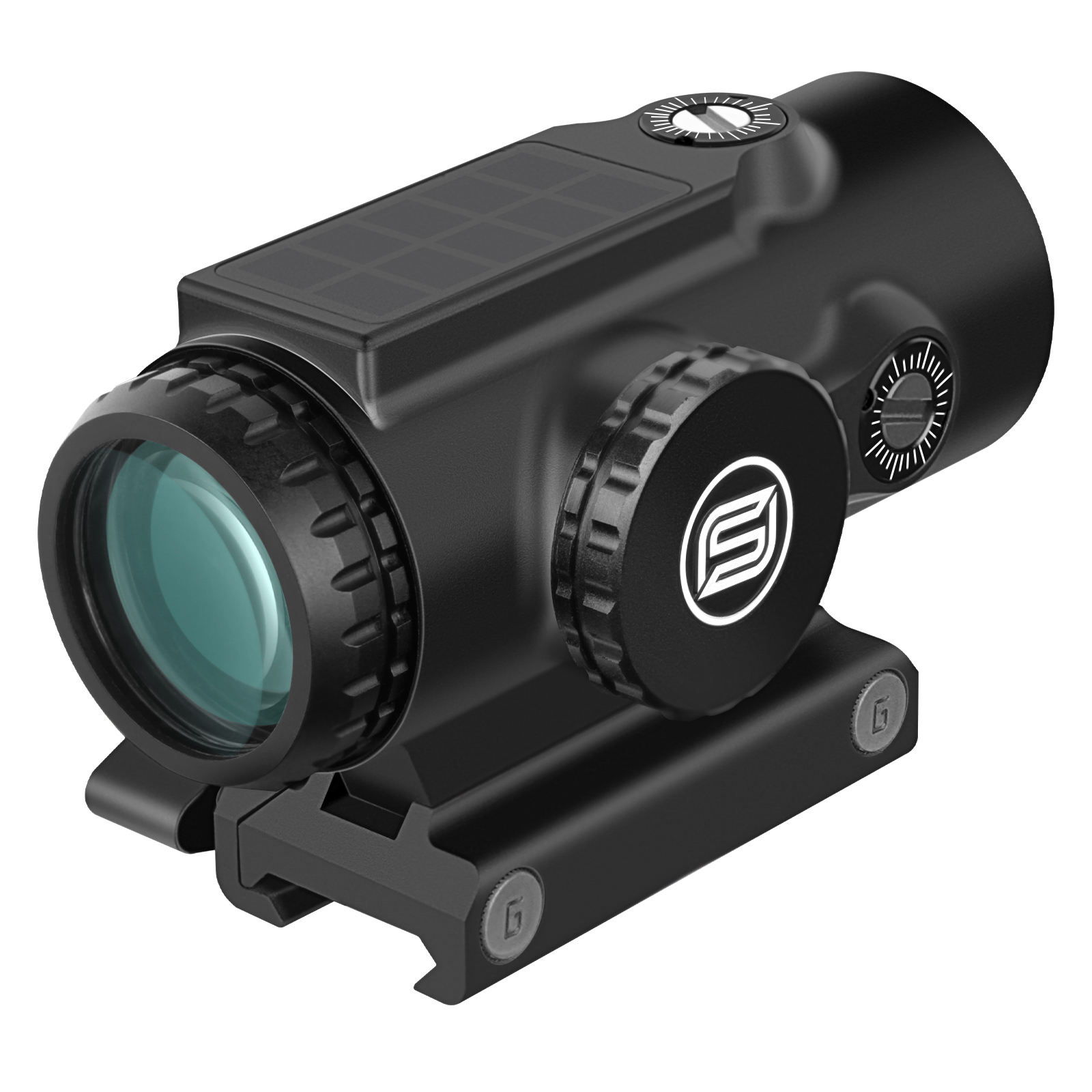 SPINA OPTICS Primary 1x24 Prism Scope - Solar Energy & Waterproof