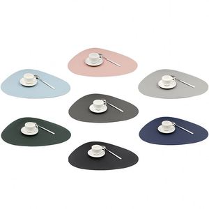 Stocked Kitchen Table <b>Mats</b> Elegant PU Leather Dining Table <b>Mats</b> Easy to Clean Washable Place <b>Mats</b> for Cafe <b>Bar</b> Home Decor - Product Image 2