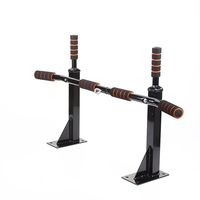 Barra de dominadas de pared para gimnasio en casa, soporte para saco de boxeo, barra horizontal multifuncional de hierro y acero con mango de espuma