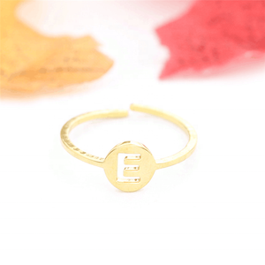 Anillos De Letras De Acero Inoxidable Anillos Para Mujer De Acero Inoxidable Joyeria Fina De Acero Inoxidable De China Anillos De Oro - Product Image 4