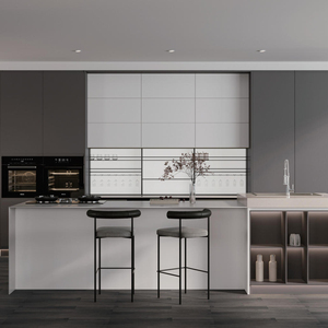 Tiroir coulissant multifonctionnel moderne et minimaliste en acier inoxydable pour armoire de <span class=keywords><strong>cuisine</strong></span>, résistant aux rayures, pour îlot de <span class=keywords><strong>cuisine</strong></span> <span class=keywords><strong>haut</strong></span>, idéal pour appartement - Product Image 1